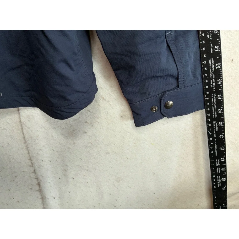 Carhartt Super Dux Rain Defender Relaxed Fit Jacket Navy Blue OJ5534-M Mens L